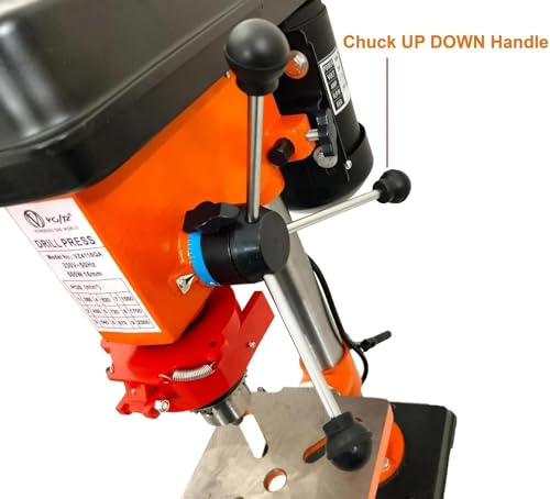 Image of VOLTZ VZ 4116QA Drill 9 Level Speed Mini Bench Drill 16mm Chuck Machine 500w Motor 280-2350rpm Bench Top Mounted Press Machine