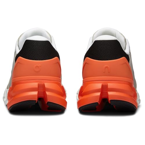 Image of ON Women's Cloudflyer 4 Running Shoes, Sand /Flame, 8.5 US