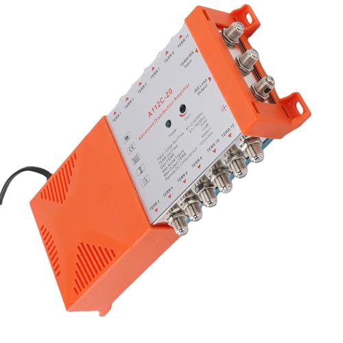 Amplificador de distribución de 12 canales Ausla con filtro 4G LTE y ganancia de 20 DB 7