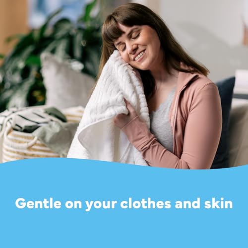 Image of Tru Earth Fabric Softener Sheets for Washing Machine | Alternative to Fabric Softener Liquid and Pods | 80 Sheets | Fresh Linen