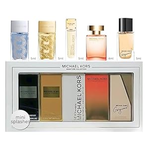 Michael Kors Perfume for Women and Men Mini Gift Set Fragrance Variety Splashes