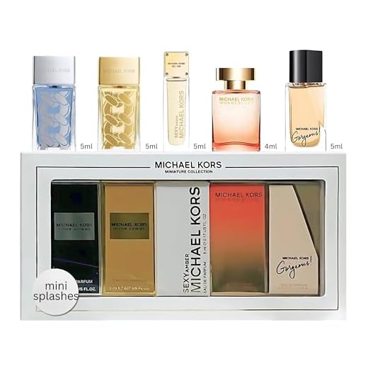 Michael Kors Perfume for Women Mini Gift Set Variety Splashes