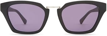 VonZipper Jinx Sunglasses - Black Satin/Gray