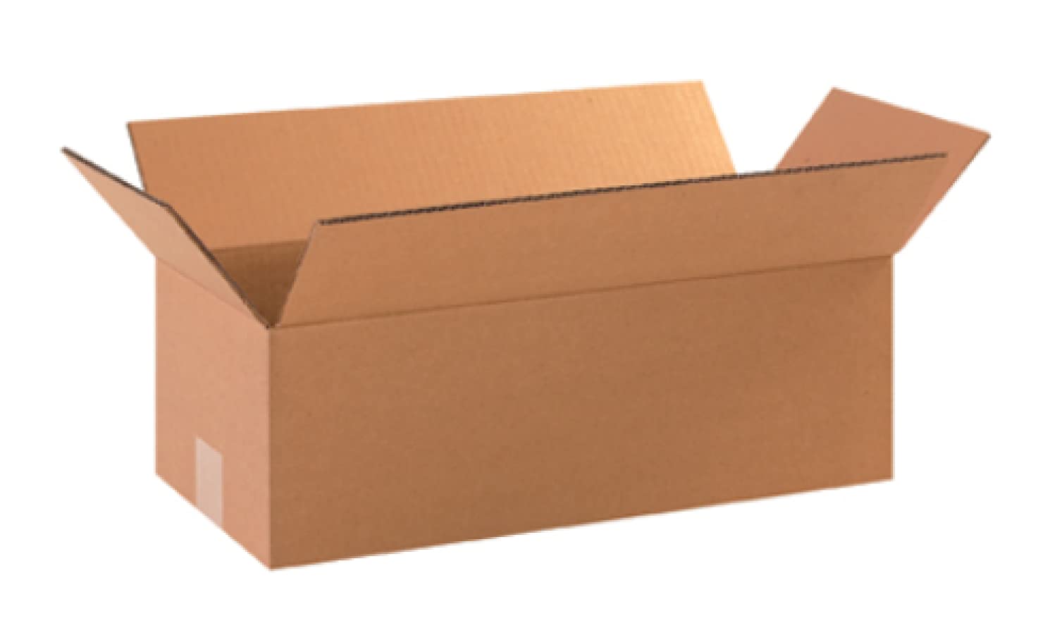 Secure Seal - 50 Pack of 18x8x6” Corrugated Cardboard Packing Shipping Mailing Moving Carton Boxes Cube