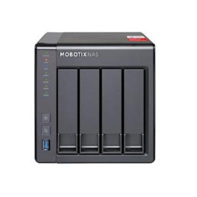 Mobotix Mx-S-NAS4A-16 Ethernet/LAN Tour Noir NAS - Serveurs de stockage (Disque dur, SSD, 36 To, Série ATA III, 2.5,3.5", 0, 1, 5, 6, 10, JBOD, 2 GHz)