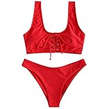 neon strapless push up bikini Der Stoff dieses Badeanzugs ist weich und bequem, leicht zu reinigen und zu trocknen,sehr gut für den Sommer geeignet.