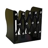 【Stabiler】Die stabile Basis macht das Gerät weitaus sicherer als herkömmliche zweiteilige Buchstützen.Dekorieren Sie Ihr Arbeitszimmer und halten Sie Ihre Bücher organisiert und im Blick.