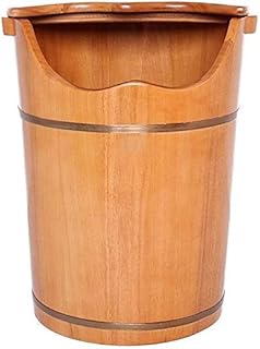 Barril de madeira para spa dos pés, presente doméstico, banheira de imersão para pés, sauna de imersão para pés de madeira, banheira para pés, massagem, spa, sauna, imersão, banheiras artesanais para