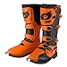 O'NEAL | Botas de Motocross | Motocicleta de Enduro | Comodidad gracias a la plantilla Air-Mesh, cuatro hebillas, material sintético | Botas Rider Pro | Adulto | Naranja | Talla 41