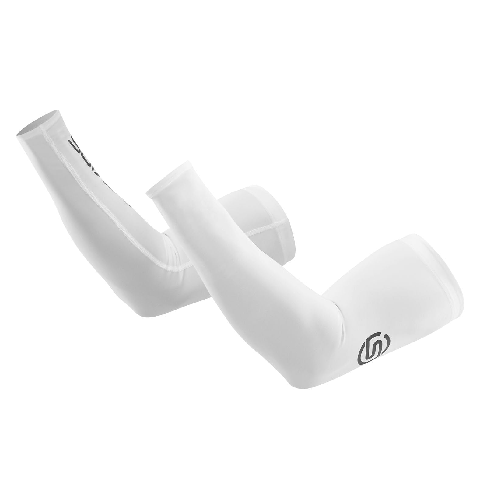 Skins Men' White Series Arm Compression Sleeve in Size S, Sports Direct