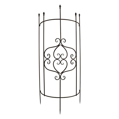 Staudenhalter aus Metall halbrund 130 cm