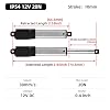 10mm 20N Mini Electric Linear Actuator 0.5 Inch Linear Motion Actuator 12V Actuators with Brackets for Cabinets, Robotics, Home Automation, Window Opener