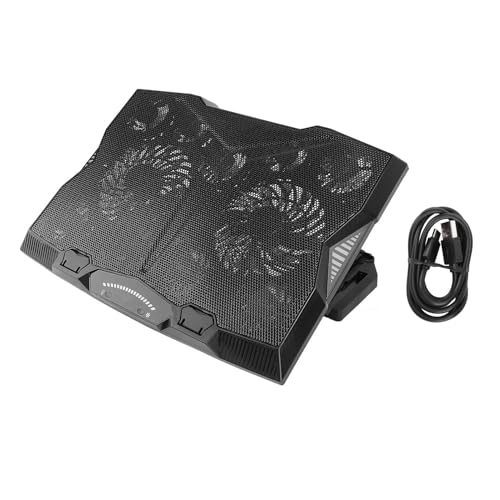 Base refrigerante para laptop con 11 ventiladores ajustable miniatura 1