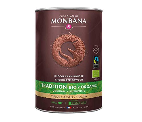 Monbana Fairtrade Schokoladenpulver 32 Prozent Max Havelaar 1 Kg Cover
