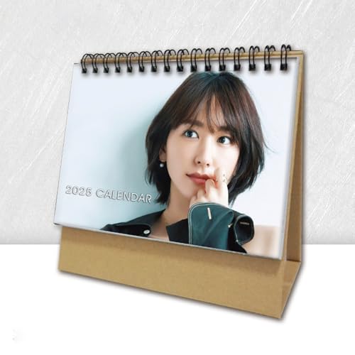 新垣結衣 グッズ 写真集 2026年度 卓上カレンダー Desk Calendar 応援 写真シール 卓上カレンダー プレゼント インテリア ギフト 母の日 クリスマスプレゼント