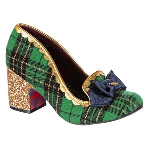 Irregular Choice Prim and Proper Green Shoes Cover