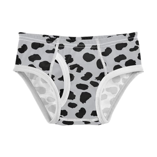 Leopard Print Black Gray Toddler Boy's Underwear 2T 202c1143