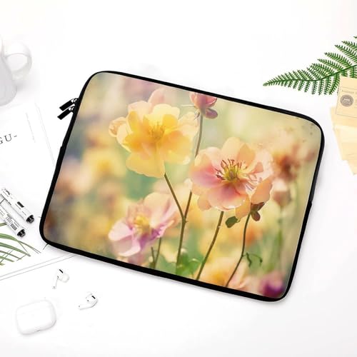 Funda para Laptop 10 Pulgadas con Diseño de Flores miniatura 5