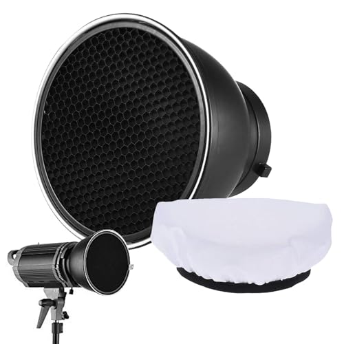 Copertura del diffusore di luce copertura della lampada del - 7 pollici standard - del di lampade a griglia portatile riflettore per flash