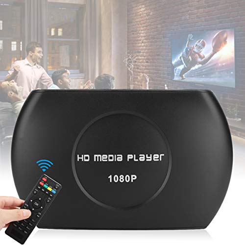 Queen.Y 2K 1080P HD HDMI Digital Media Player Home Theater Plug-in Card TV Box (100-240V)(US )