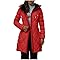 Women's Waterproof Winter Coats,Women's Long Quilted Puffer Jackets Zip Up Sherpa Lined Hooded Padded Coats Thicken Warm Winter Parkas With Pockets
