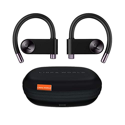 Wireless Earbuds for Sports, Linpa World T3 Bluetooth 5.0 Wireless Headphones with HQ