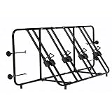 Titan Ramps Truck Bed Adjustable Steel Bike Rack for Up to 4 Bikes - Fits Most Makes/Models