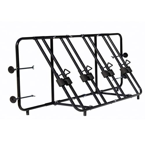 Titan Ramps Steel Truck Bed Bike Rack for 4 Bikes