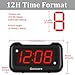 Senicare Home LED Digital Alarm Clock with Nightlight, Easy to Set, Full Range Brightness Dimmer, USB Charging Port, Snooze, Outlet Powered Compact Clock for Bedrooms, Bedside, Desk - Battery Backup