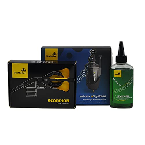 Scottoiler Essentials Micro vSystem lubrifie en continu via le double injecteur