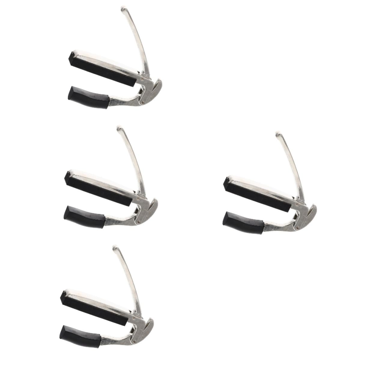 TOYANDONA 4 Uds Capo De Guitarra Ukelele Cejilla Suministro De Guitarra Clip En Afinador De Guitarra Capo Multifunción Guitarra Clásica Capo Útil Guitarras Eléctricas Abrazadera Modificada