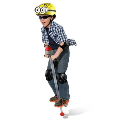Minions rocket pogo stick and 3D safety helmet combo - Despicable Me