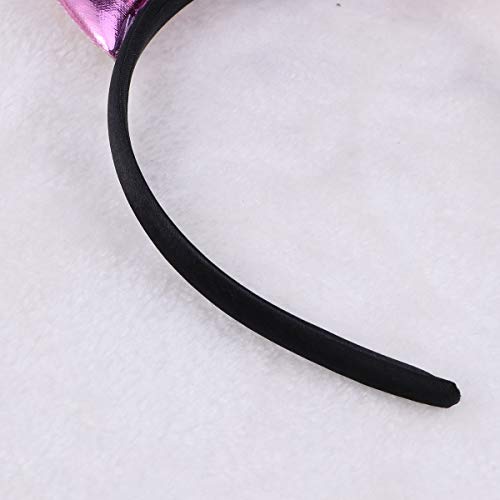 Tiara infantil de unicórnio, flor de cristal, feito à mão, para cabelo, tiara para festa de aniversá