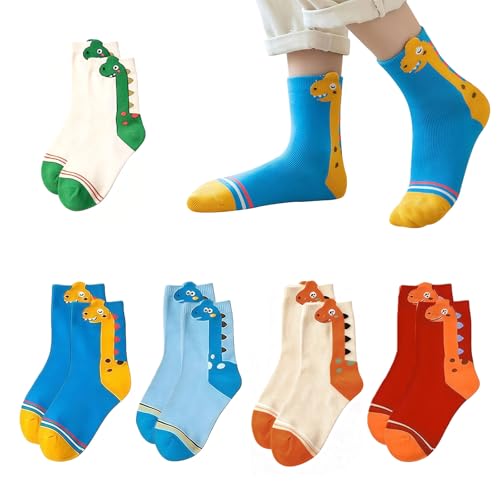 Xanthelle Calcetines para niños, 5 pares de calcetines de niños