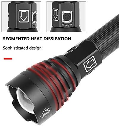 Rechargeable Tactical Flashlight Emergency Batteries Photo