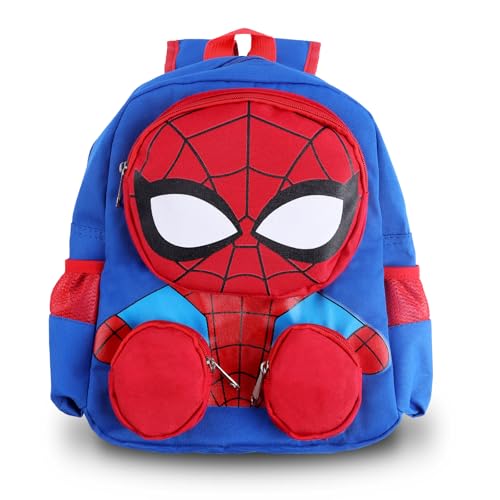 Enigmapn Spiderma Kinderrucksack, Spiderma Backpack Kids, Spider Kinder Schultasche, Spider Rucksack Kindergarten Junge, Cartoon Schultasche, 11 Zoll Verstellbarer Leichter Schulranzen