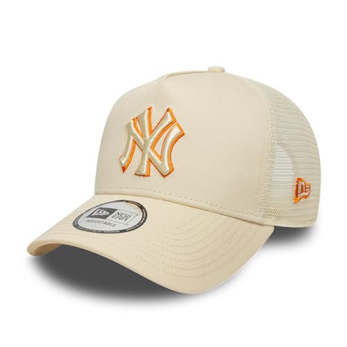 New Era A Frame Trucker Cap Outline New York Yankees - vue 4