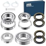 XiKe 2 Set Fits 5,200-6,000 lb Axles Trailer Wheel Hub Kit, 25580/25520 ＆ LM67048/LM67010 Bearings, 21333TB, 22333TB /10-10, 10-36 Seal and Cotter Pin.