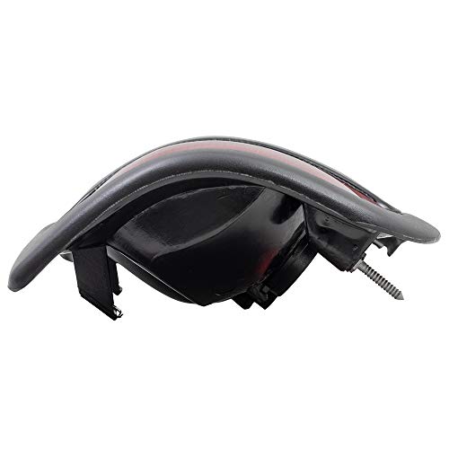 Epic Lighting Amoe Replacement Rear Brake Tail Lights Assembly Compatible For Dodge 94-01 Ram 1500 (W/Textured Black Bezel) 94-02 Ram 2500 3500 [ Ch2800122 55055265Ac Ch2801122 55055264Ac ] Pair #TOP5