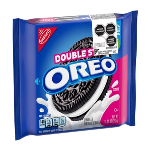 Image of OREO Double Stuf Chocolate Sandwich Cookies, 12-14.03 oz Packs