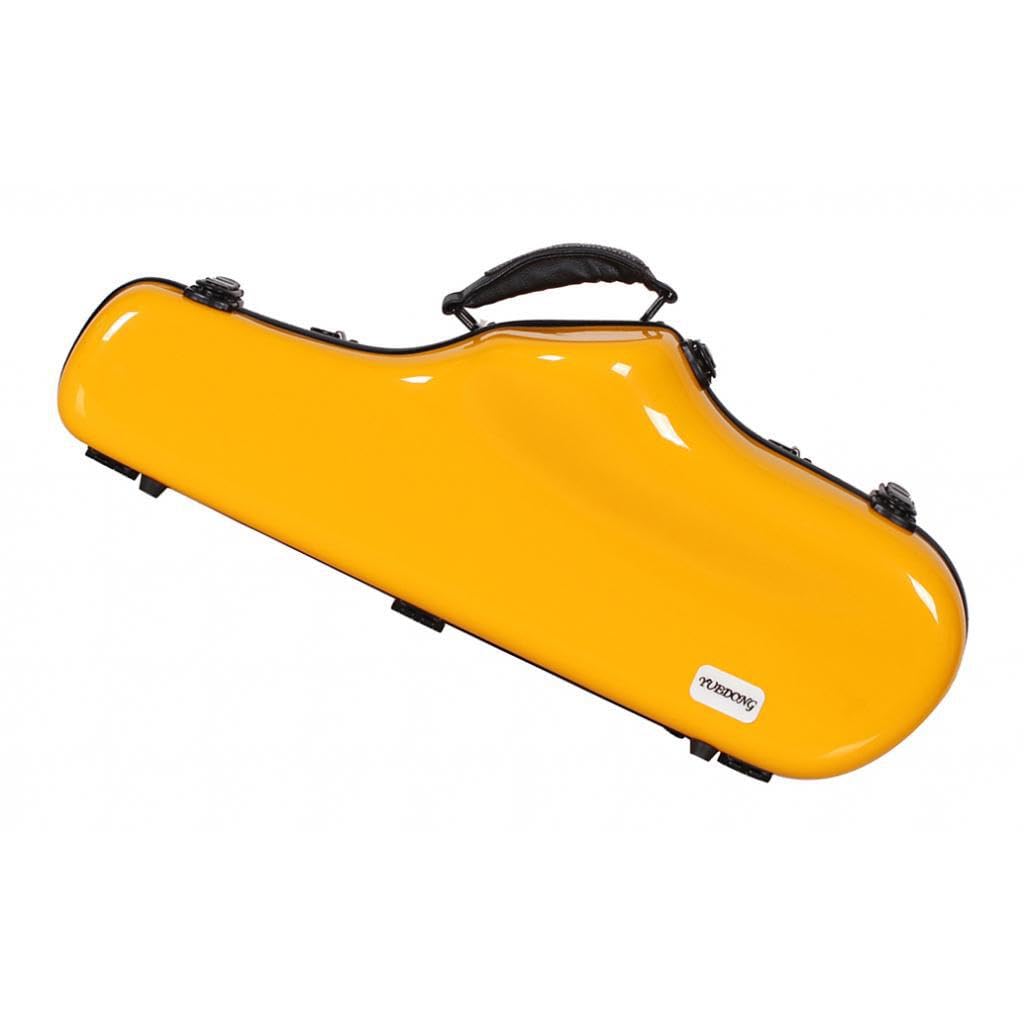 WUUISDNX Custodia resistente per sassofono con tracolla per musicisti che proteggono i sassofoni contralto durante i viaggi. Borsa portatile per sassofono , giallo , 62x24x14cm