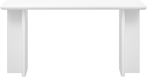 Miniatura 1 de Mesa consola moderna con patas en forma de U, 59.1 pulgadas, entrada extralarga, mesa de sofá para entrada, pasillo, sala de estar, vestíbulo,