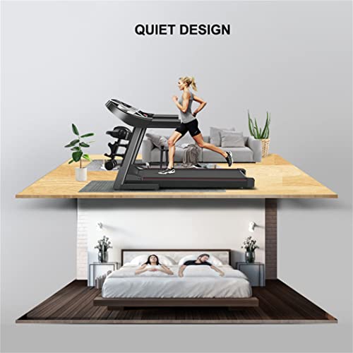 Image of Foldable Motorised Treadmill,with Sit Ups Rack & Massage Head Electric Treadmill for Home, Folding Walking Running Machine with LCD Sn