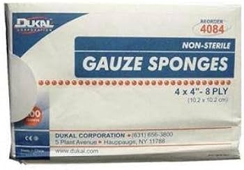 Amazon.com: Dukal 4084 Premium White 8-Ply 4