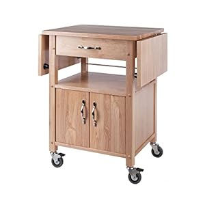 Winsome Wood Drop-Leaf Kitchen Cart Winsome Wood Drop Leaf Kitchen Cart