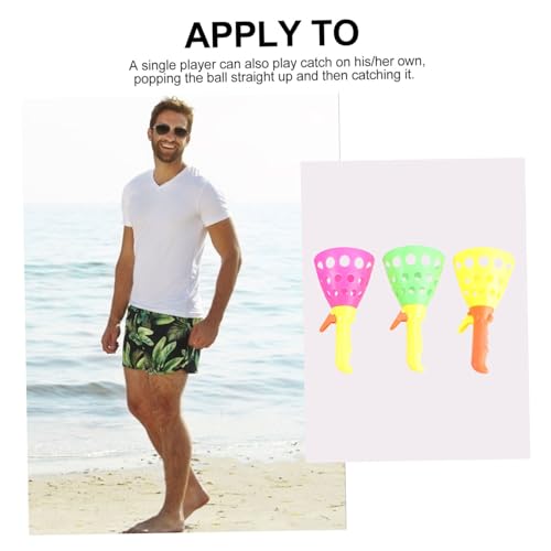 BESPORTBLE 10 Pcs e pegue o lançador prazer dante fun Plástico psicina game jogos para dois brinqued