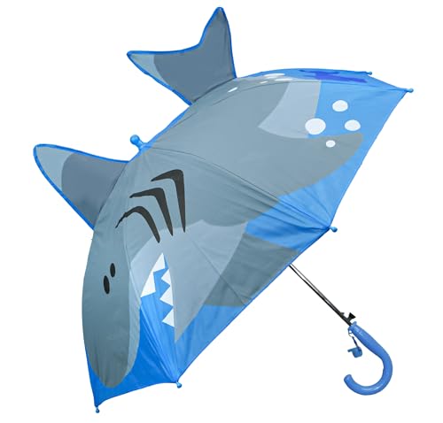 Image of Zest 4 Toyz Umbrella for Kids Waterproof Lightweight Stylish 3D Cartoon Umbrella For Rain Easy To Carry Kids Umbrella for Girls Boys and Baby - Blue