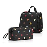 PLUS: * * Besondere Set * * Reisenthel wc7009 Kosmetiktasche Travelcosmetic & WH7009 Toiletbag - Dots