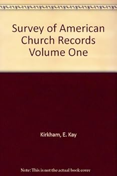 Hardcover Survey of American Church Records Volume One Book