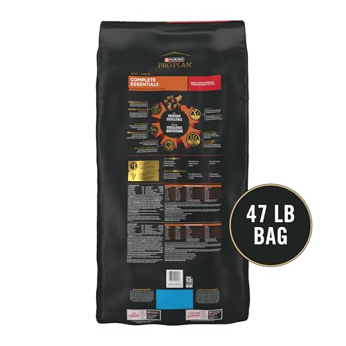 Purina Pro Plan Complete Essentials Shredded Blend Beef and Rice Dog Food Dry Formula with Probiotics for Dogs - 47 lb. Bag - Image 6